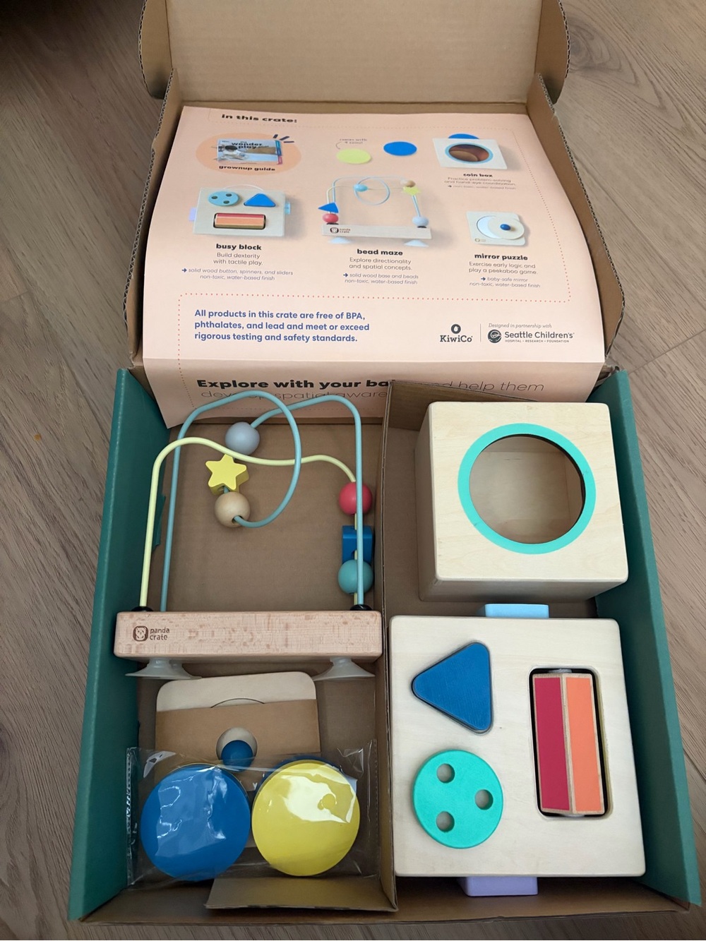KiwiCo Panda Crate – “Let’s Explore” (7–12 Months)